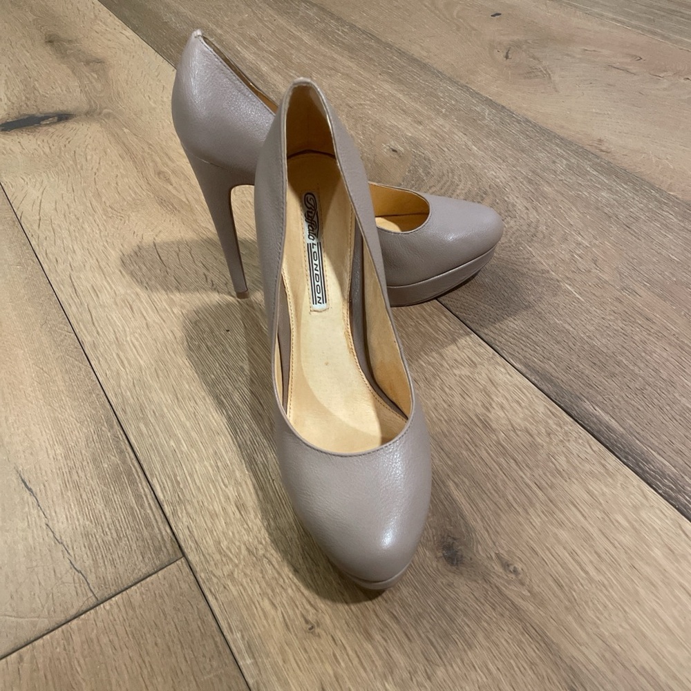 Elegant Tan High Heels